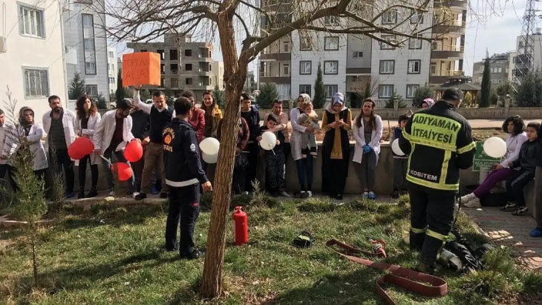 İtfaiye ekipleri okullarda tatbikata devam ediyor