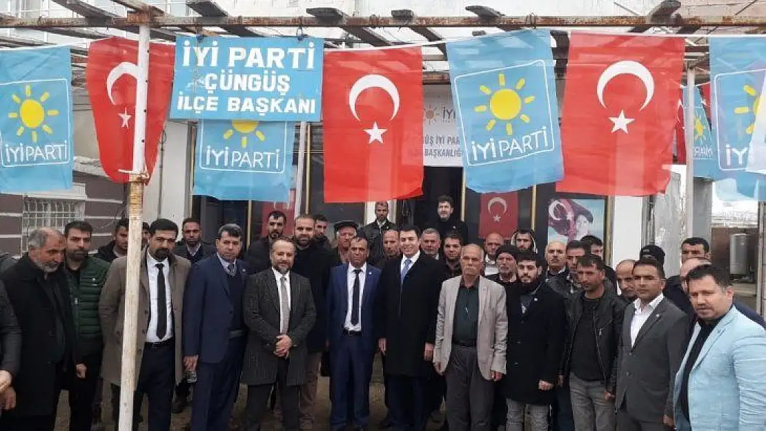 İyi Parti Çüngüş İlçe Başkanı Demir güven tazeledi