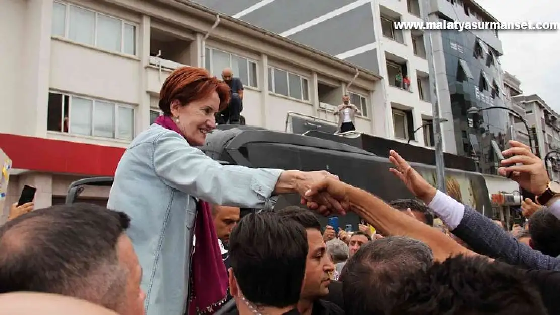 İYİ Parti Genel Başkanı Akşener Giresun'da