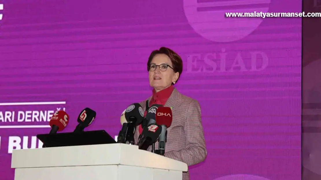 İYİ Parti Genel Başkanı Akşener: 'Bu seçimi alacağız'