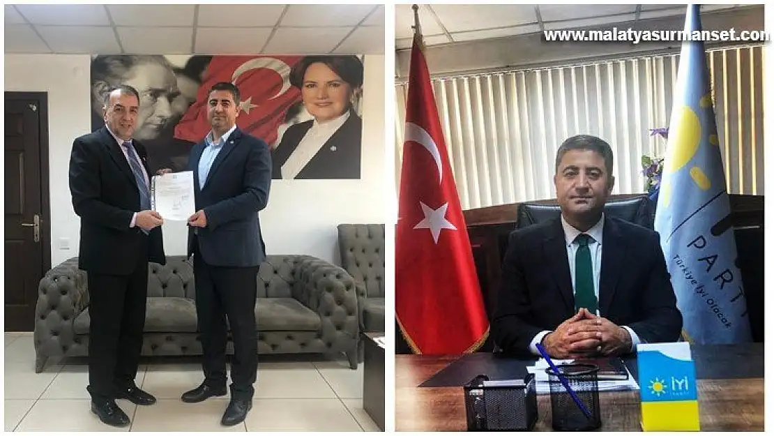 İyi Parti Yeşilyurt İlçe Başkanlığına Serdar Yıldız Atandı