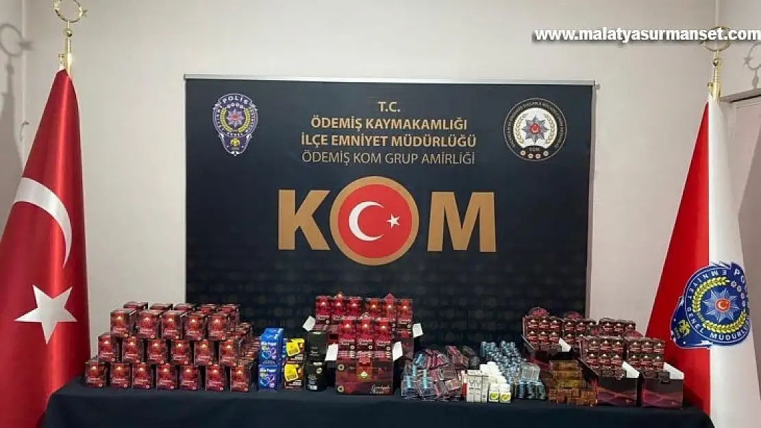 İzmir'de cinsel içerikli ürün operasyonu