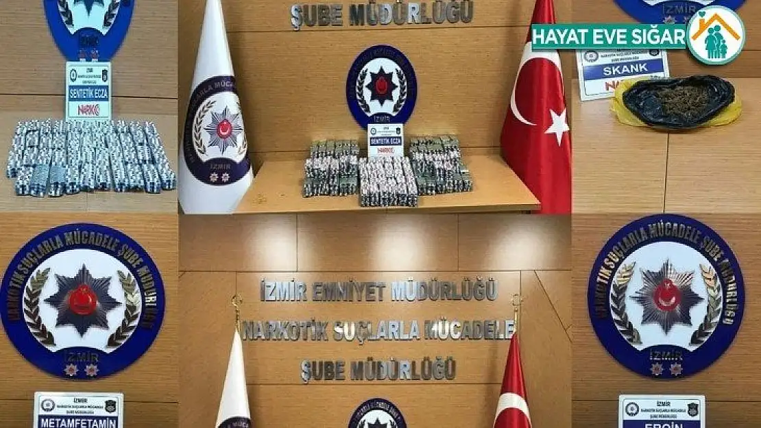 İzmir'de zehir tacirlerine darbe: 28 şüpheli tutuklandı