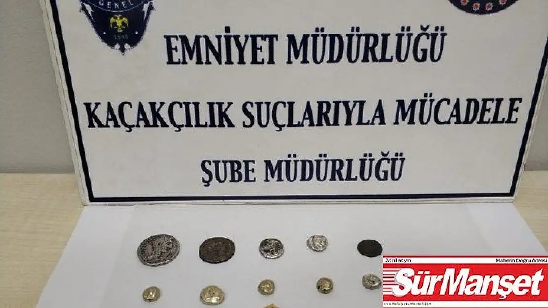 İzmir'de alışveriş merkezinin otoparkında tarihi eser operasyonu