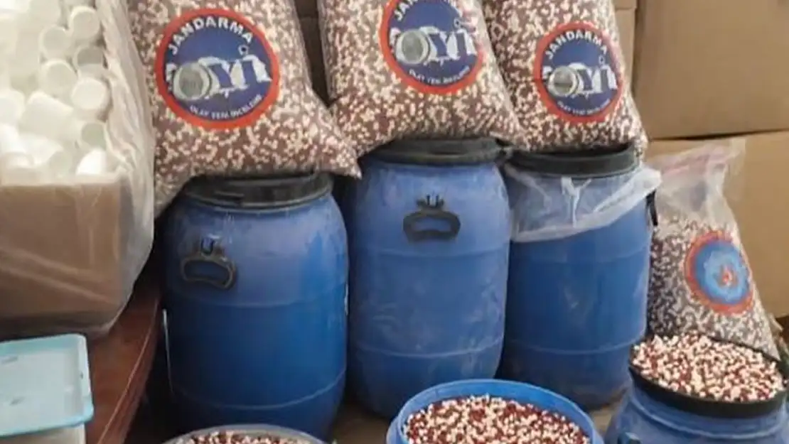 Jandarmadan Dev Uyuşturucu Operasyonu Milyonlarca Hap Yakalandı!
