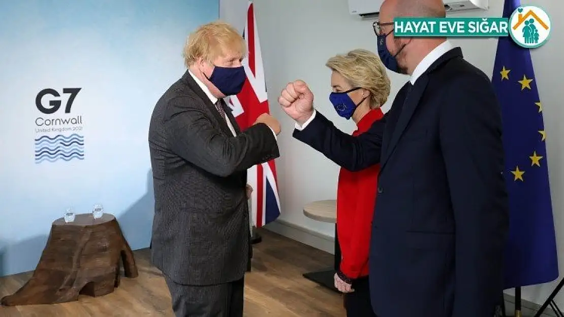 Johnson, Merkel ve AB yetkilileriyle görüştü