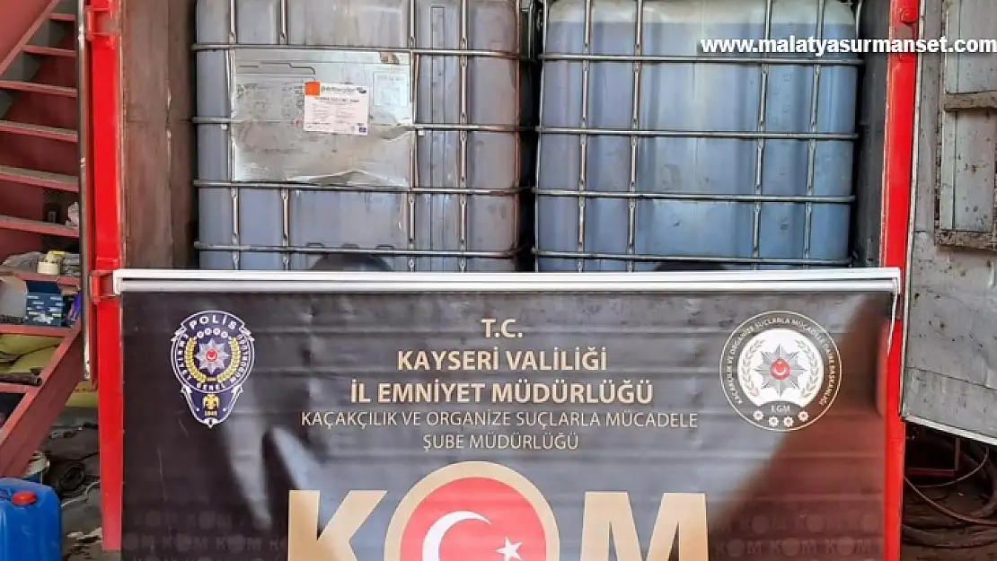 Kaçakçılara eş zamanlı operasyon: 12 ton karışımlı akaryakıt ele geçirildi