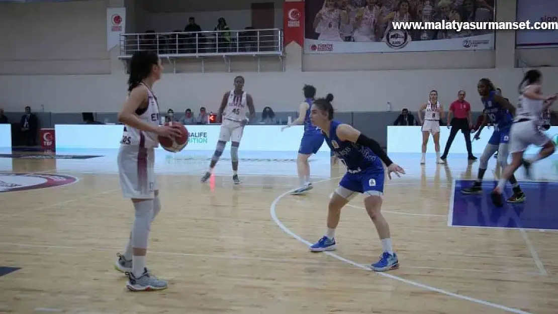 Kadınlar Basketbol Süper Ligi: Elazığ İl Özel İdare: 84 - Bursa Büyükşehir Belediyespor: 74