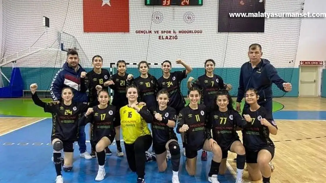 Kadınlar Hentbol 1. Lig: Elazığ SYSK: 33 - Kızıltepe Spor Lisesi SK: 24