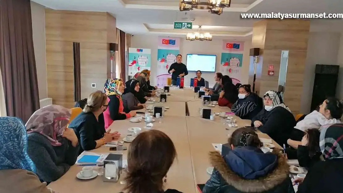 Kadınlara çeşitli alanlarda eğitim veriliyor