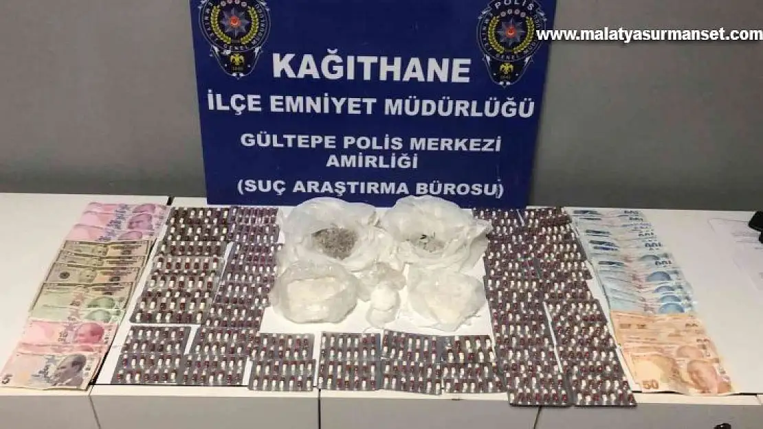 Kağıthane polisinden yılbaşı gecesi uyuşturucu operasyonu