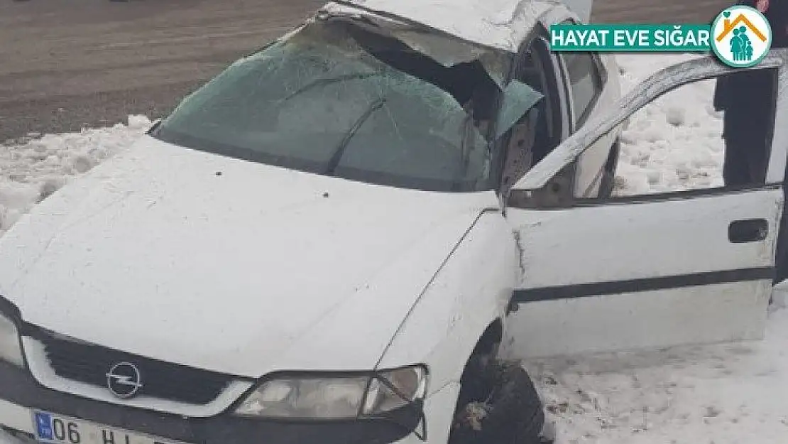 Kahramanmaraş'ta trafik kazası: 1 ölü, 2 yaralı