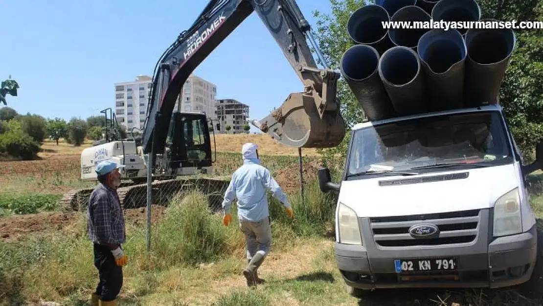 Kahta Belediyesi alt yapı çalışmalarını yoğunlaştırdı