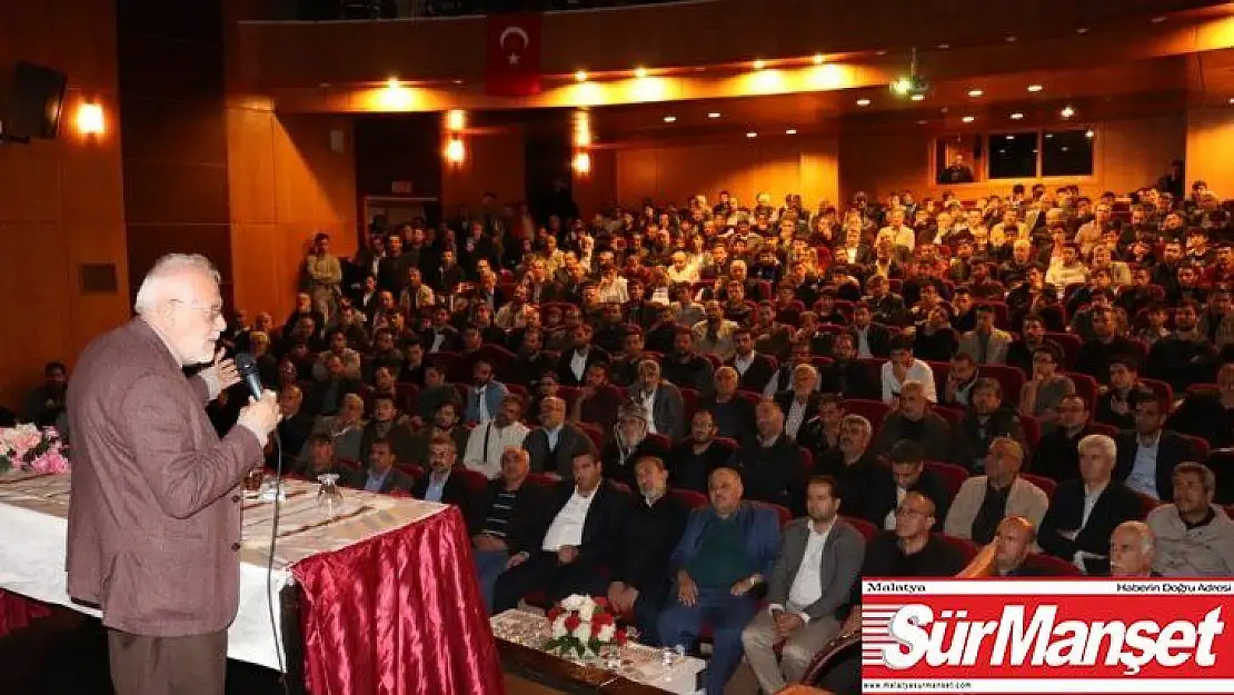 Kahta'da 'Dünden Bugüne Müslümanlar' konferansı düzenlendi