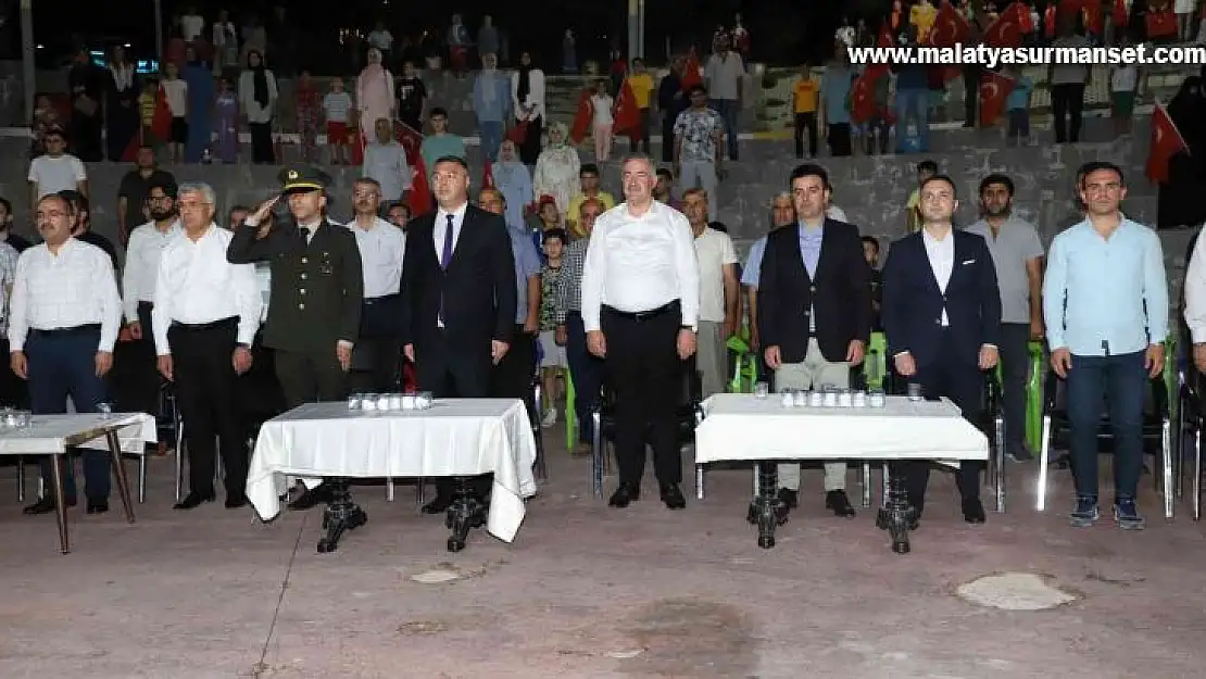 Kahta'da 15 Temmuz Demokrasi ve Milli Birlik Günü kutlandı