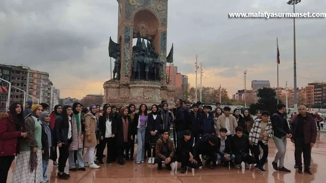 Kahta Fen Lisesi öğrencilerinden Ankara ve İstanbul' a çıkarma