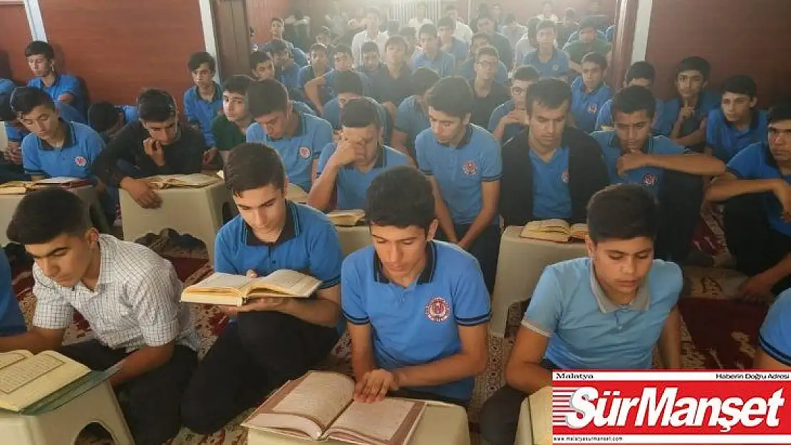 Kahtalı öğrenciler Mehmetçik için Fetih Suresi okudu