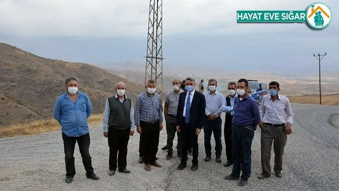 Kamıştaş'ta deprem konutları için düşünülen alanlar incelendi