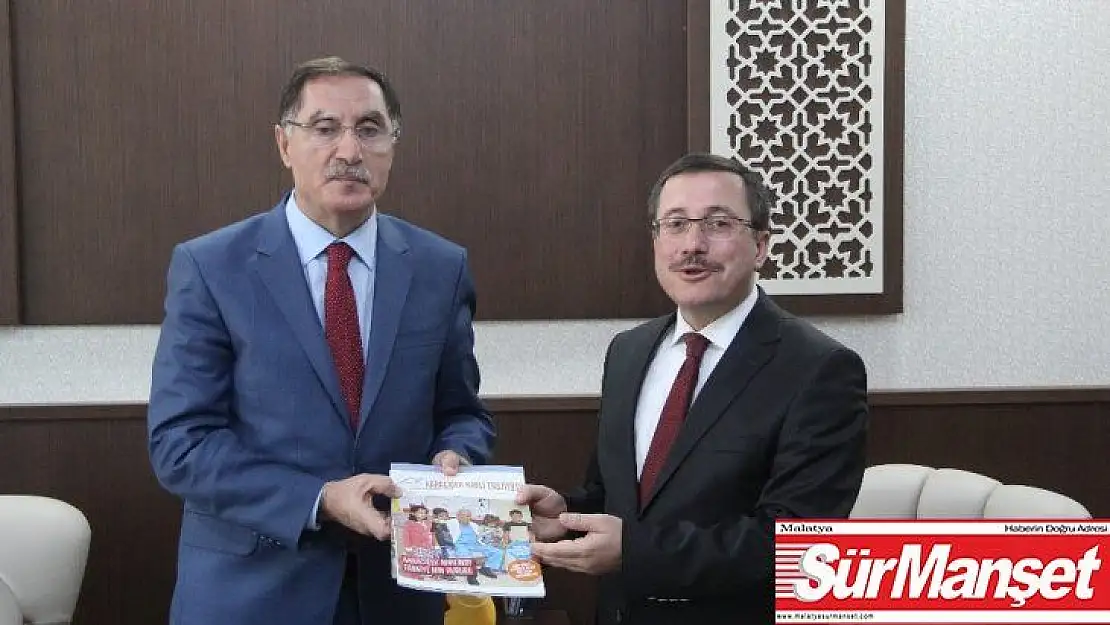 Kamu Başdenetçisi Şeref Malkoç, Rektör Kızılay'ı ziyaret etti
