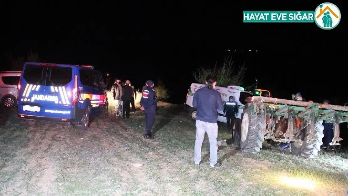 Karaman'da traktörün altında kalan çiftçi hayatını kaybetti