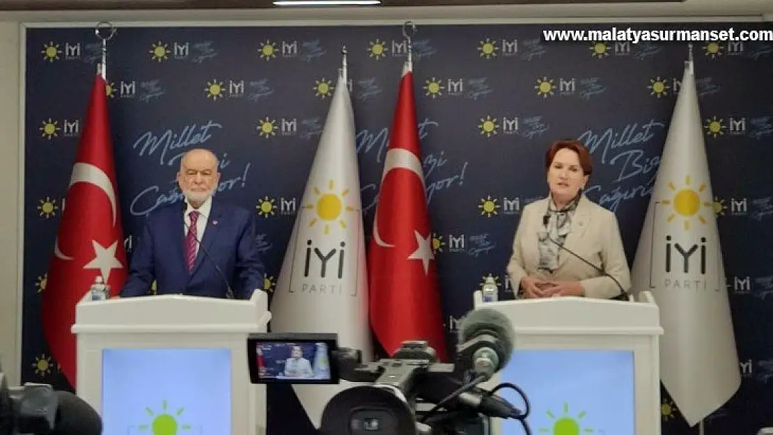 Karamollaoğlu'ndan Akşener'e ziyaret