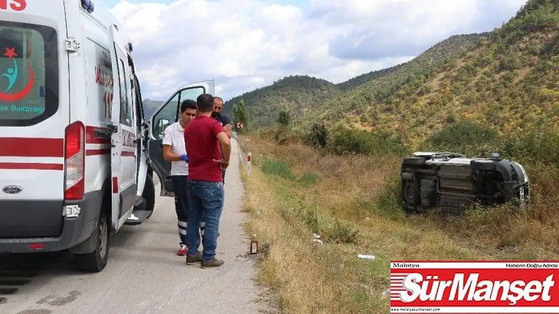 Kardeşini üniversiteye getirirken kaza yaptı