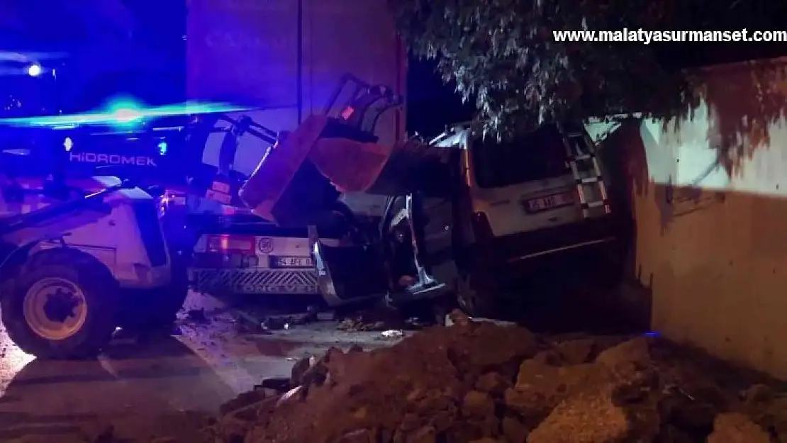 Kartal'da alkollü sürücü iki kişiyi ağır yaraladı