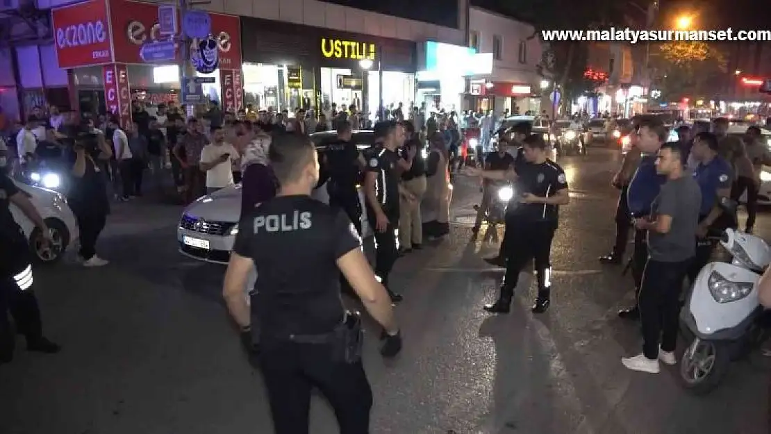 Kavgaya müdahale eden 3 polis yaralandı