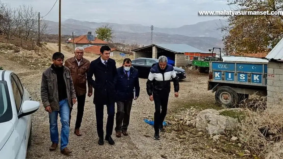 Kaymakam Ayrancı, Örenli köyünde incelemede bulundu