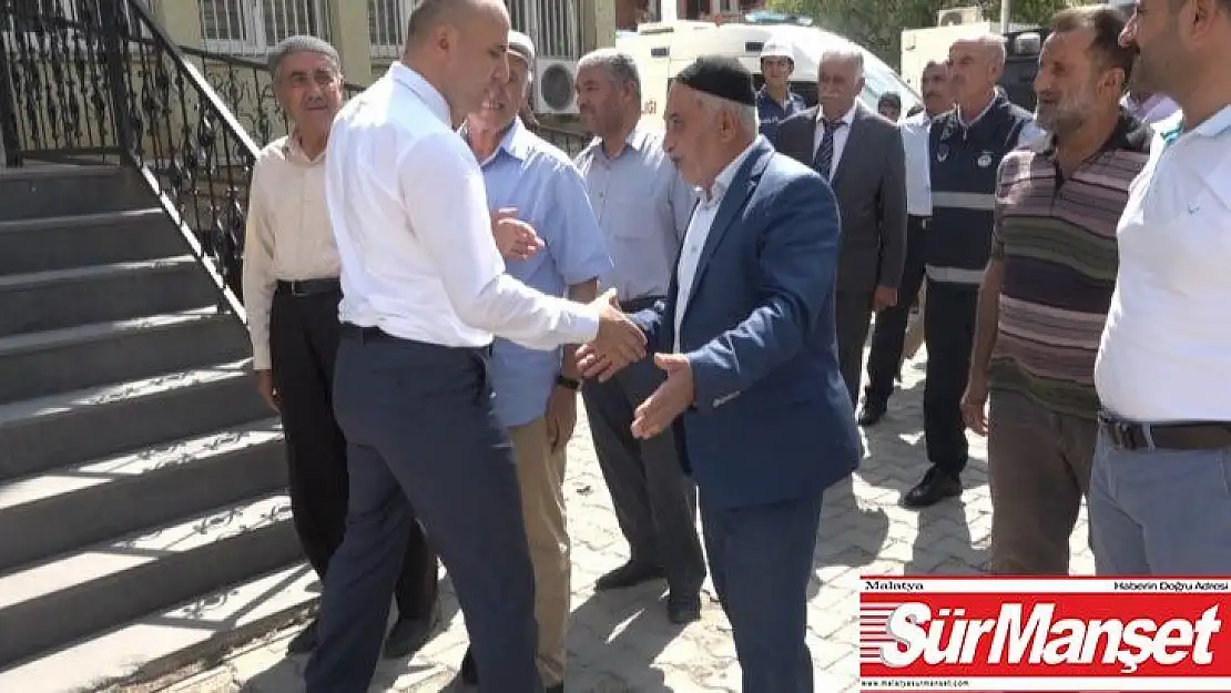 Kaymakam Dülgeroğlu, vatandaşlarla vedalaşarak ilçeden ayrıldı