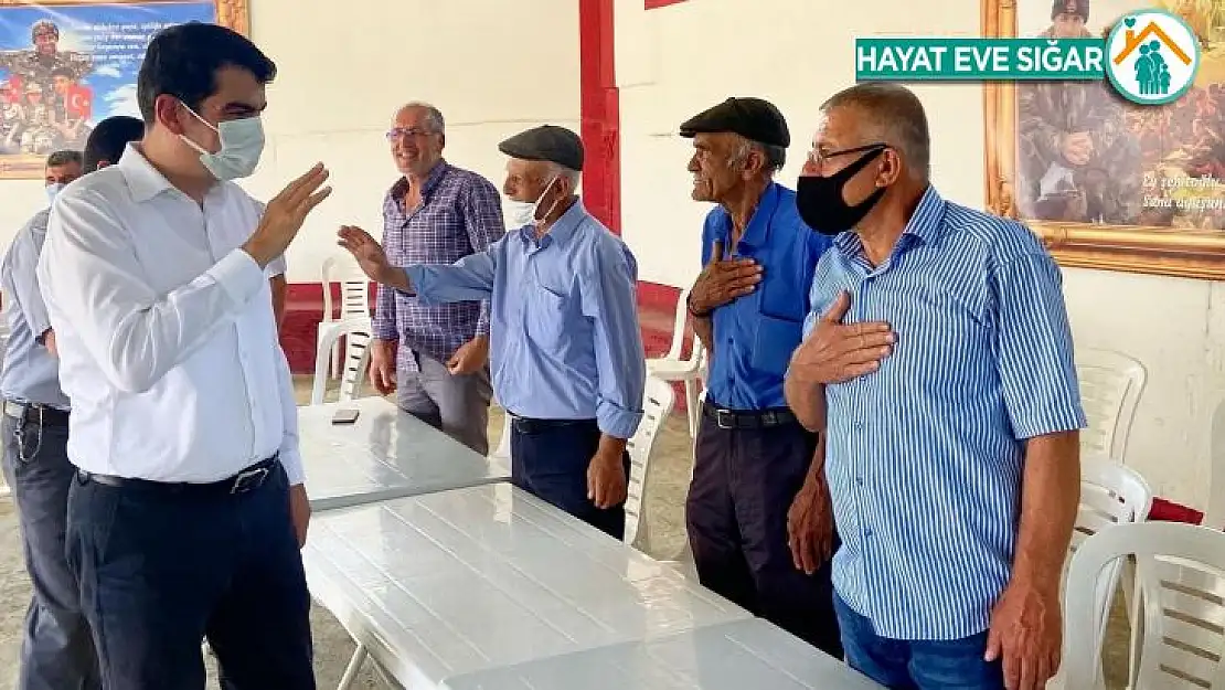 Kaymakam Köksal, vatandaşla bir araya geldi