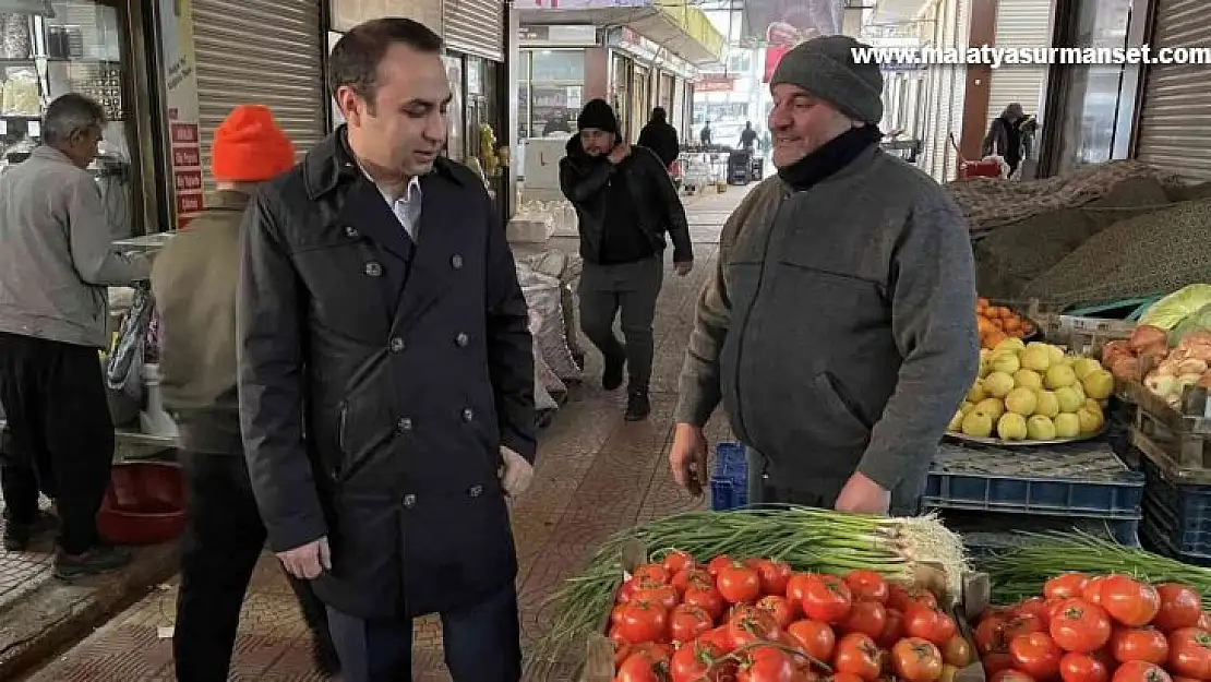 Kaymakam Partal, esnaflarla bir araya geldi