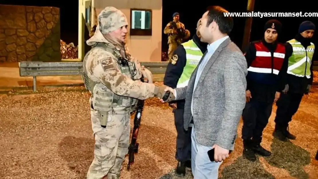 Kaymakam Partal, görev başındaki personellere kolaylıklar diledi