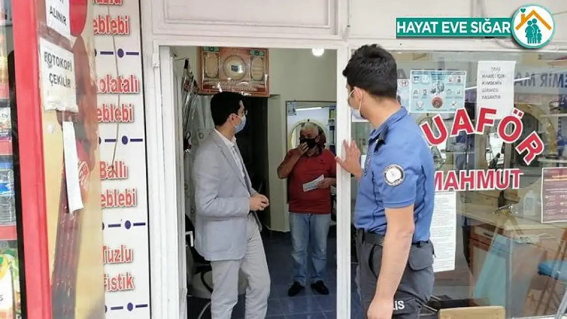 Kaymakam Teke'den sosyal mesafe uyarısı