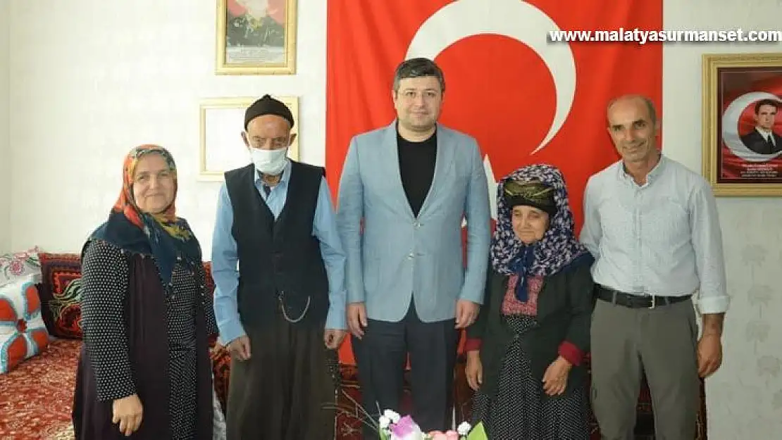 Kaymakam Uçar, şehit ve gazi aileleriyle bir araya geldi