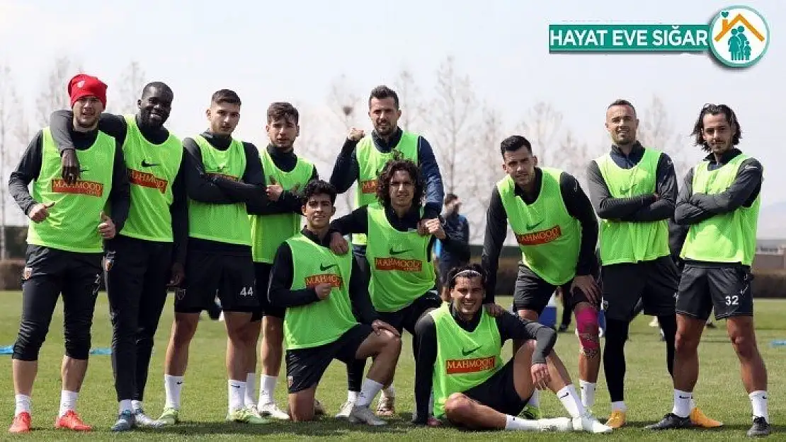 Kayserispor, Göztepe maçı hazırlıklarını sürdürüyor