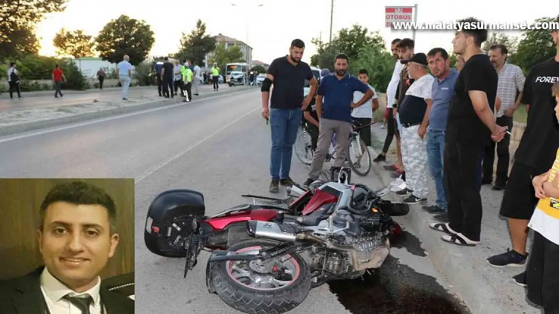 Kazada yaralanan motosiklet sürücüsü hastanede öldü