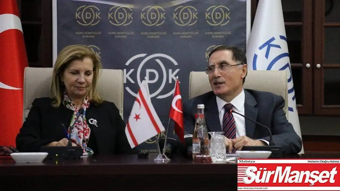 KDK Başkanı Şeref Malkoç, KKTC Ombudsman heyetini ağırladı