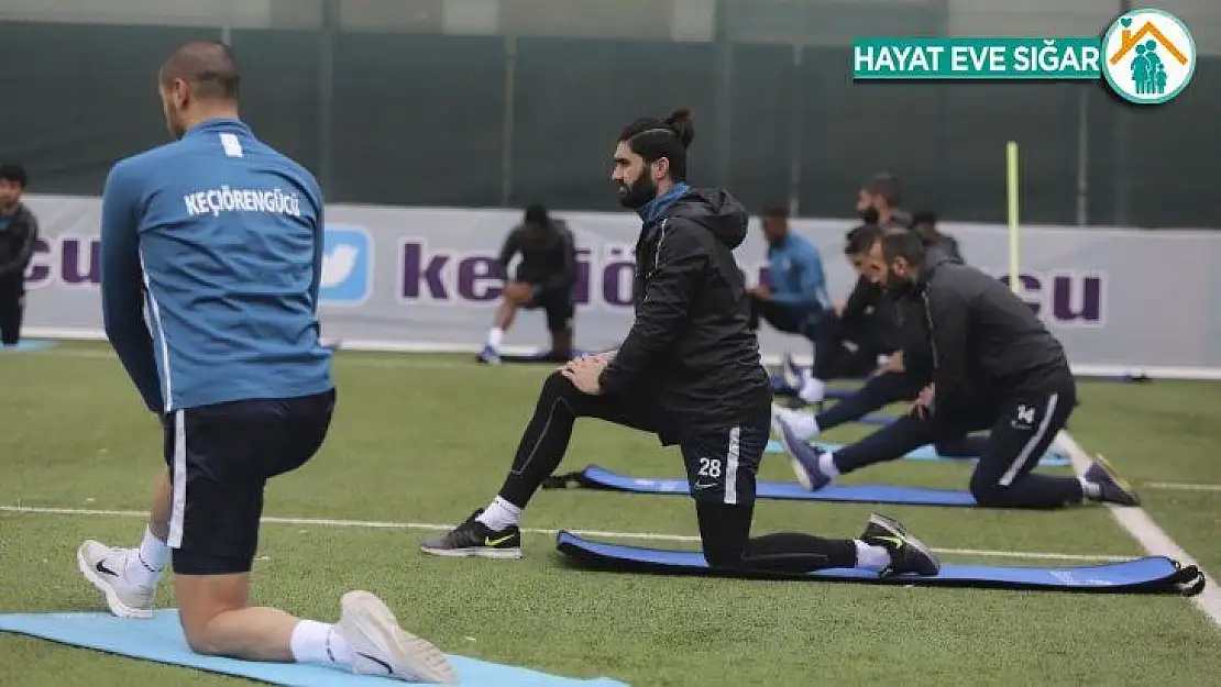 Keçiörengücü antrenmanlarına başladı