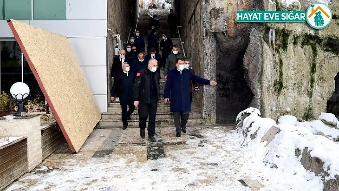 Kernek Meydanı'nda çalışmalar devam ediyor