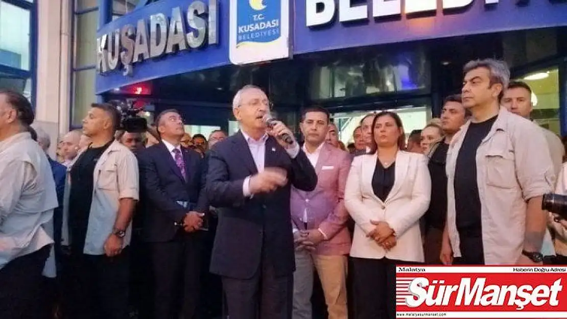 Kılıçdaroğlu'na yumurta atıldı polis bir kişiyi gözaltına aldı