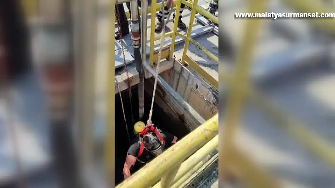 Kimyasal atık havuzuna düşen iki işçiden biri hayatını kaybetti