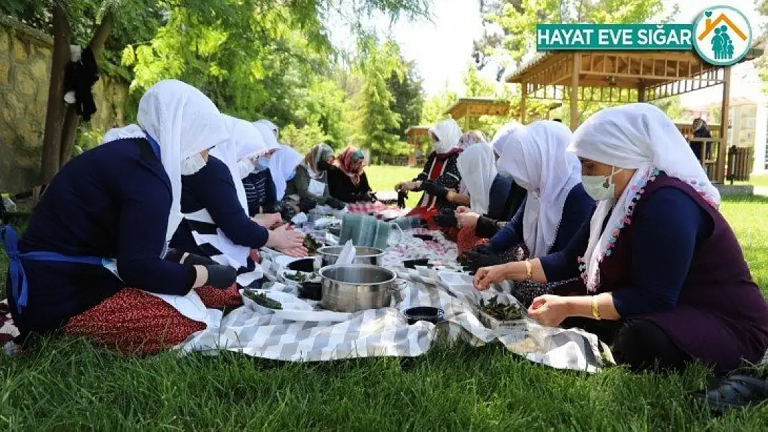 Kiraz yaprağı sarmasının satışı Türkiye'nin dört bir yanına yapılacak