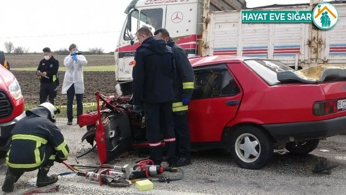 Kırklareli'nde feci kaza: 2 ölü