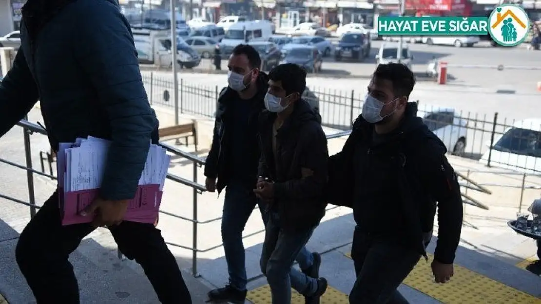Kısıtlamada 8 iş yerini soyan hırsız yakalandı