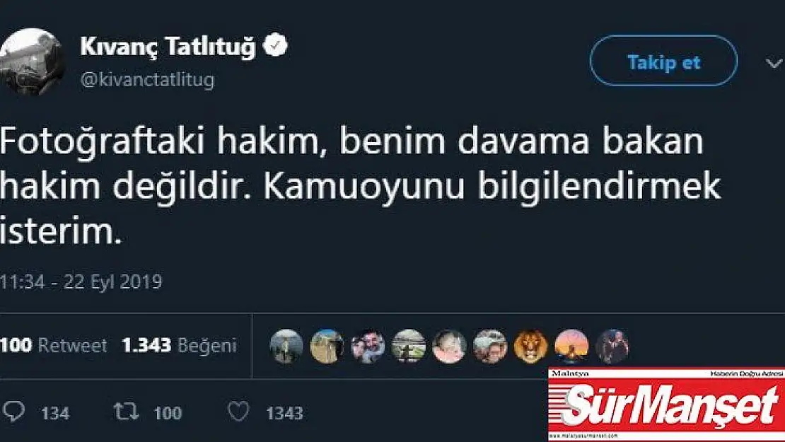 Kıvanç Tatlıtuğ ile fotoğraf çektiren kadın hakim hakkında inceleme başlatıldı