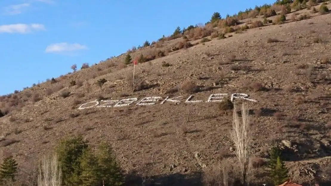 Kızılcahamam'da mahalle ismini dağa yazdılar