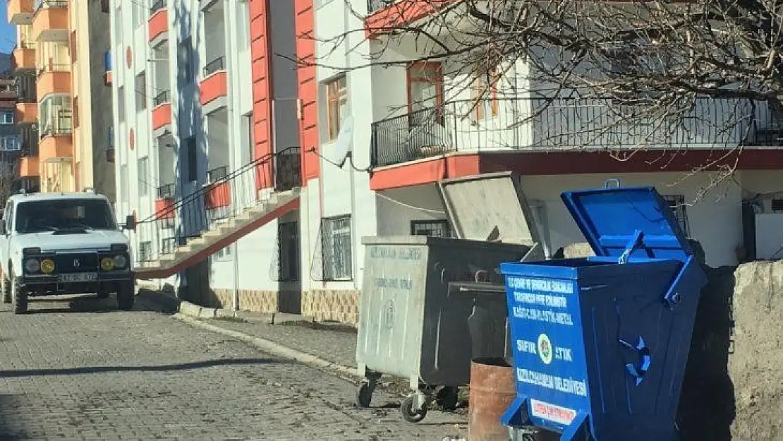 Kızılcahamam sokaklarında sıfır atık