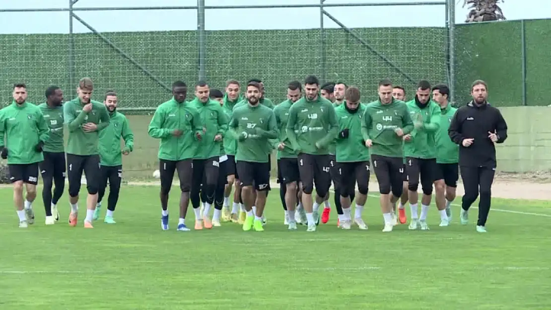 Kocaelispor, Şanlıurfa maçına galibiyet parolasıyla hazırlanıyor