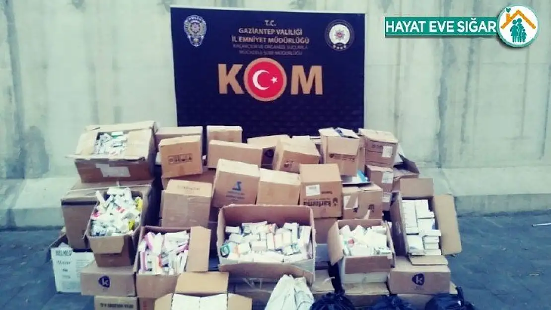 KOM'dan dev operasyon: 81 bin paket kaçak ilaç yakalandı